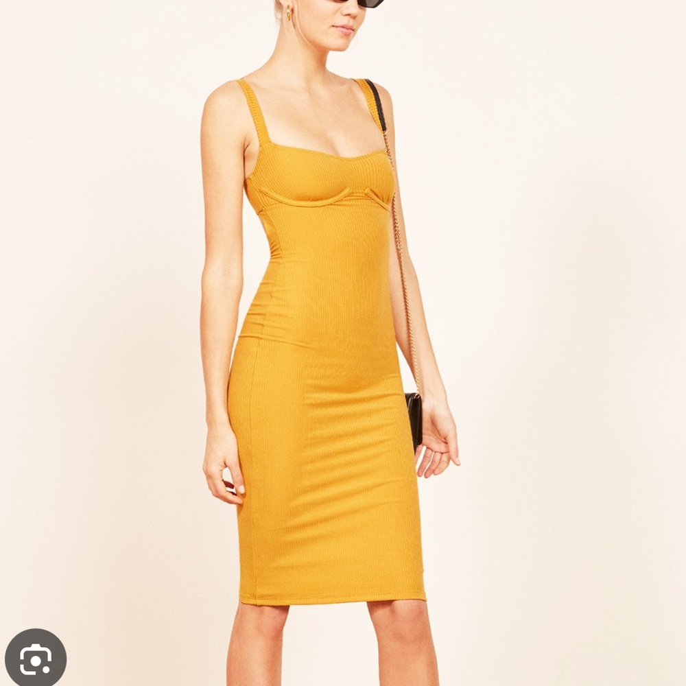 Reformation Jayne Bustier Bodycon Dress
